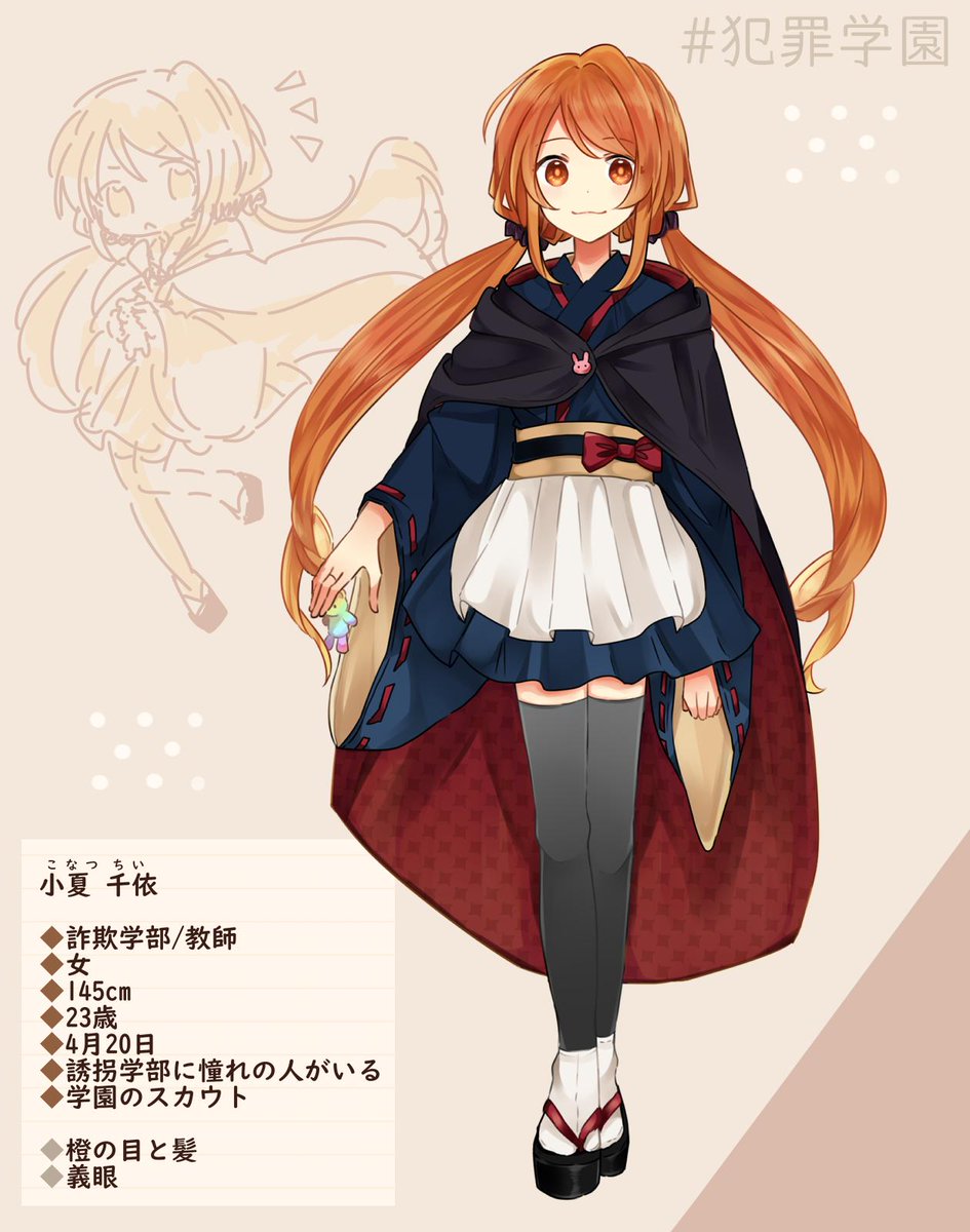 Miyameキャラクターいっぱい Dolfv 小夏千依 こなつちい 詐欺学部教師 23歳 145cm 4月日生