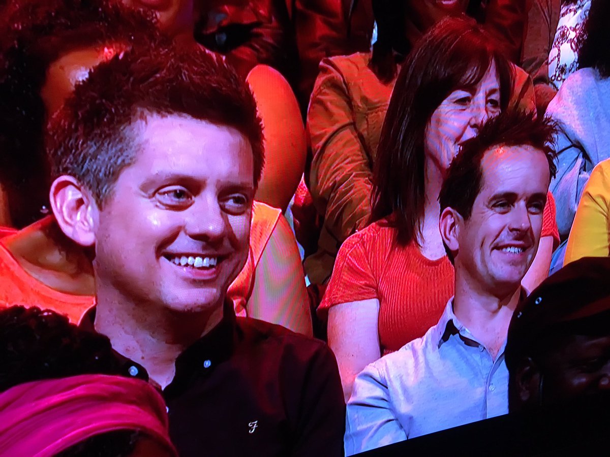 Daveroderick's tweet photo. #TheLateishShowVIP Dick and Dom https://t.co/LKYF6RmMYr