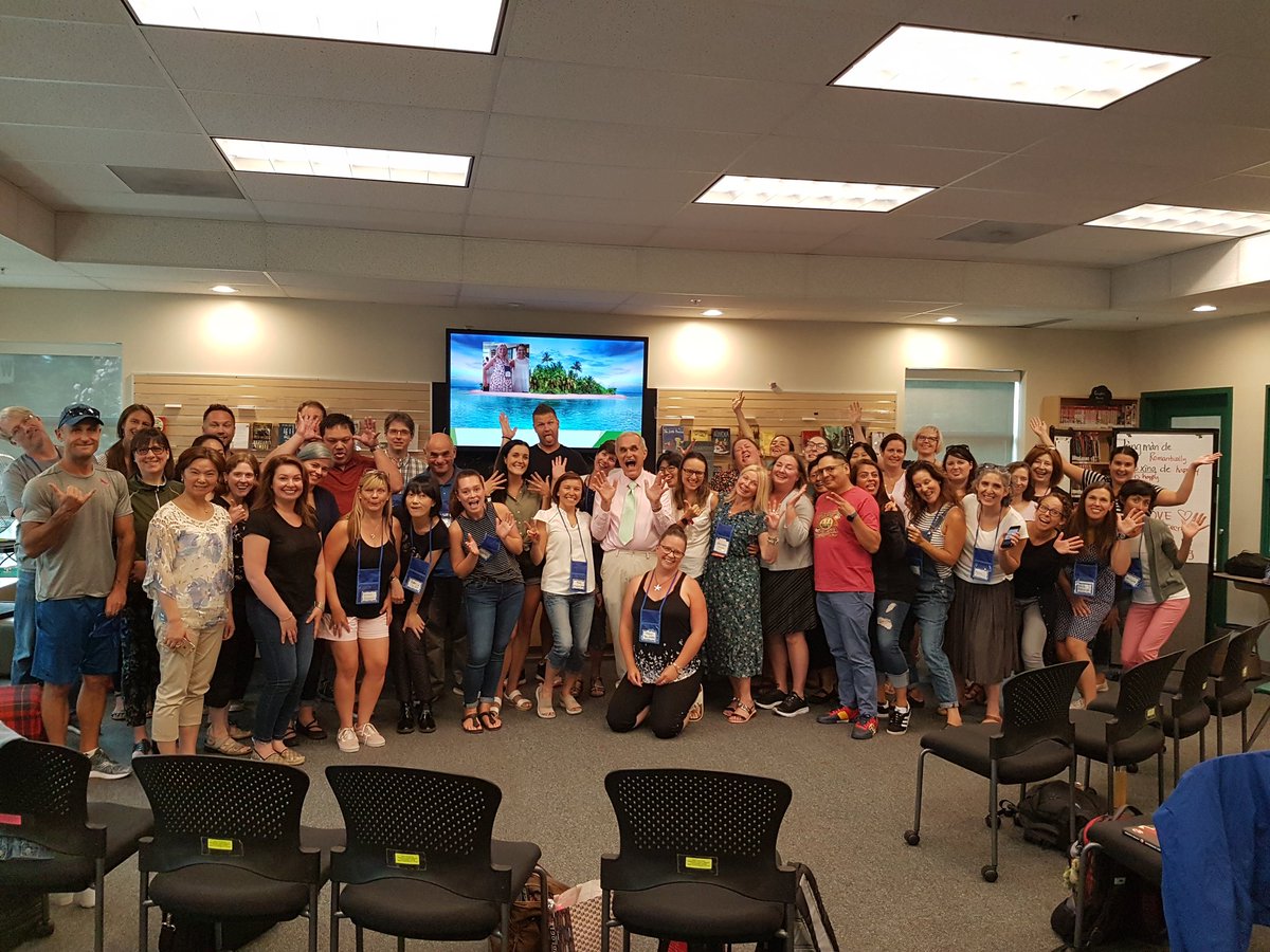 michellewestvan's tweet photo. Farewell #ntprscanada! Thank you for your hard work, your reflection and your willingness to embrace the change, one sentence at a time! A huge shout out to @SteveRauh and @WestVanSchools for supporting our first NTPRS Canada Conference!
#cifamily #tprs https://t.co/AubRtleKq7