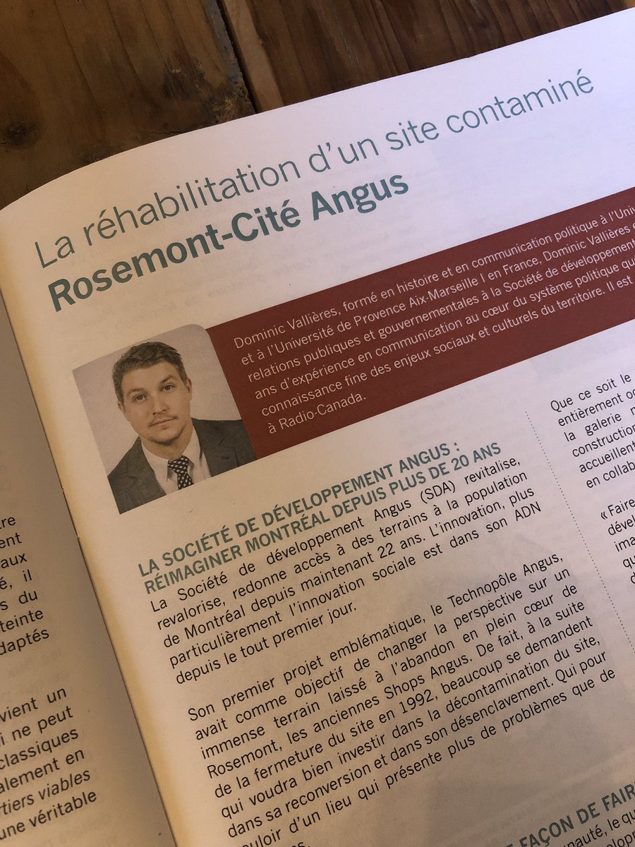 dom_vallieres's tweet photo. J’ai pu rédiger un texte pour l’édition du mois d’août de la Revue de l’@aqu_urbanisme dans lequel j’explique la méthode de la @soc_dev_angus pour requalifier des sites urbains dévitalisés #polqc #montréal #autoplug https://t.co/xyqNVvXYGg