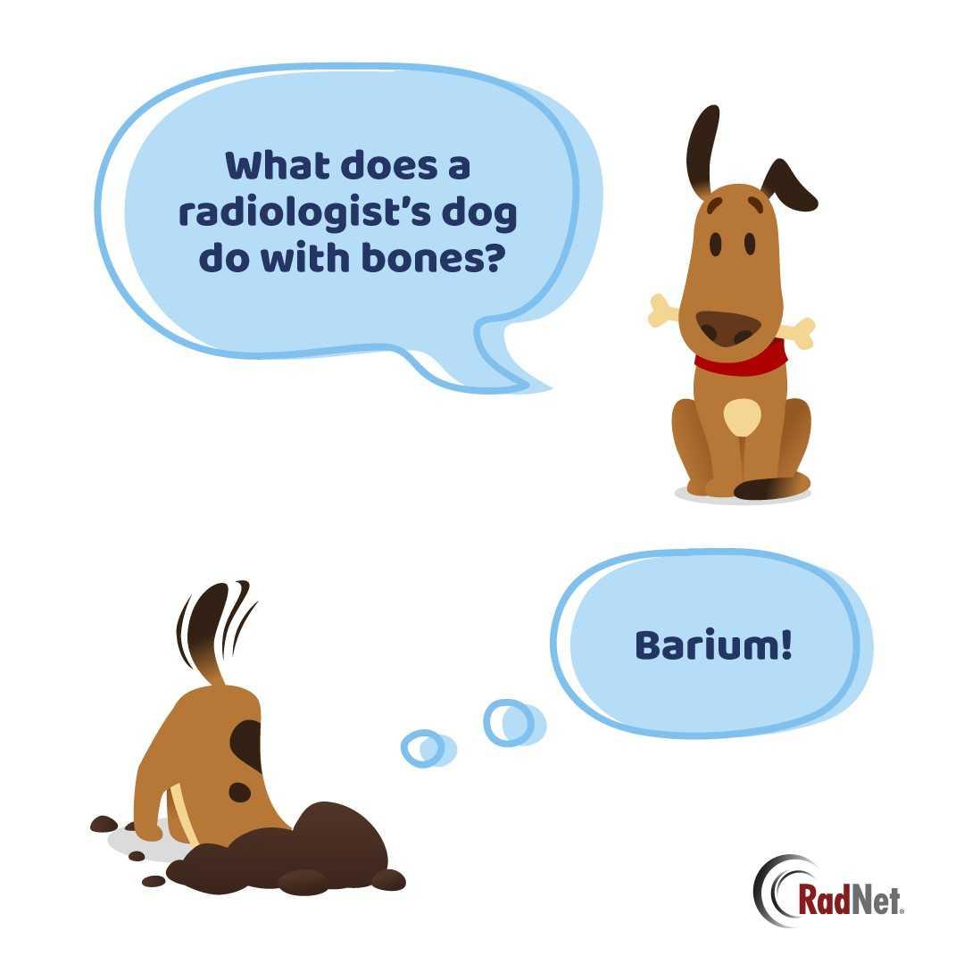 ProstateMRI's tweet image. Laughter has been proven to be beneficial to our health.
Here's a little Radiology humor to brighten your day. Happy Friday everyone! 

#NationalTellAJokeDay