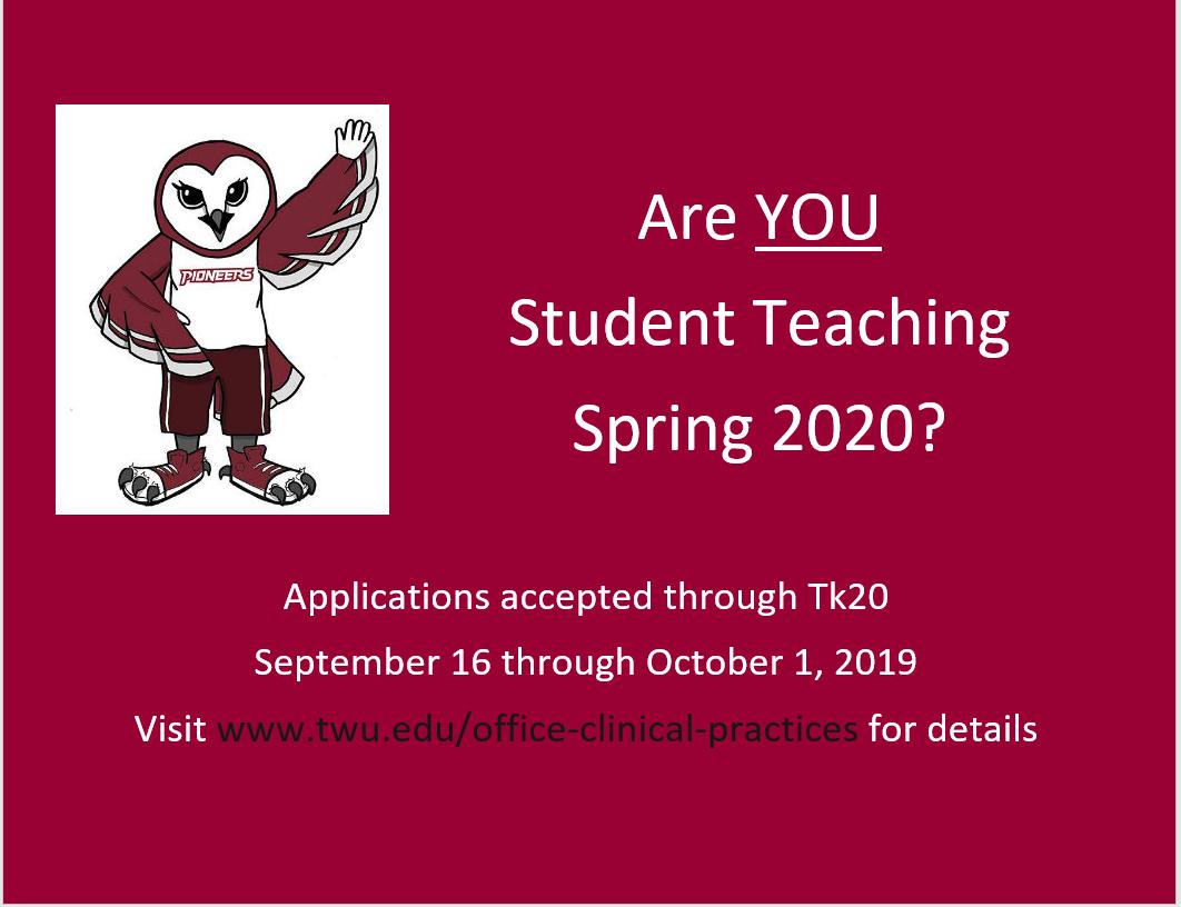 TWU - Office of Clinical Practices tweet media