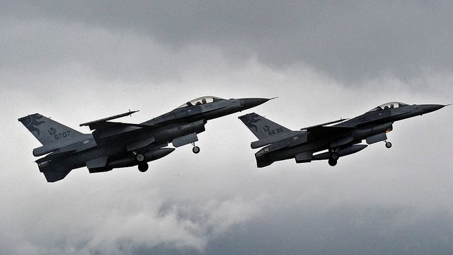 thehill's tweet photo. #BREAKING: Trump administration moves forward with F-16 fighter jets sale to Taiwan https://t.co/TE4Uo9mMvW https://t.co/J3Lojd1ZQL
