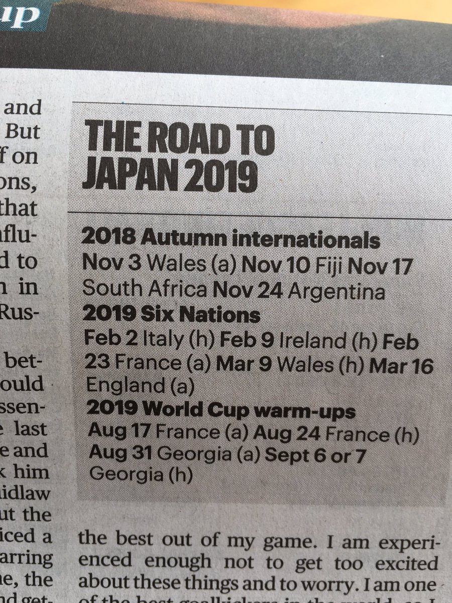 ajshogg's tweet photo. Increasingly bumpy road, Scotland have won only 3 out of these 9 so far. Performance has dropped off markedly. 4 wins in these pre #RWC2019 fixtures is a must.France in Feb. in the 6ns was a real low in Townsend’s tenure. #FRAvSCO @ZingPainRelief https://t.co/SyuxHWRkfF