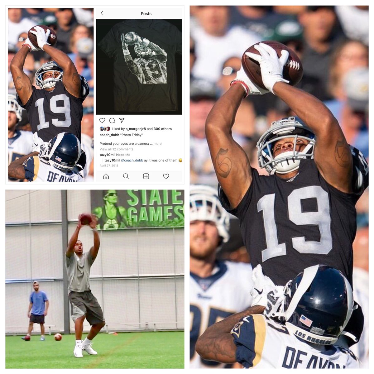 wideouts's tweet photo. โPhoto Fridayโ
Nephew RG working ..
- pretend your eyes are a camera ๐๐พ take a picture of the ball
- pretend the ball is a camera ๐๐พ take a selfie
#practicemakespaper @e40
#SavageProfessionalism
#W4L
๐ฆ๐๐พ https://t.co/8EgIkCvmKa