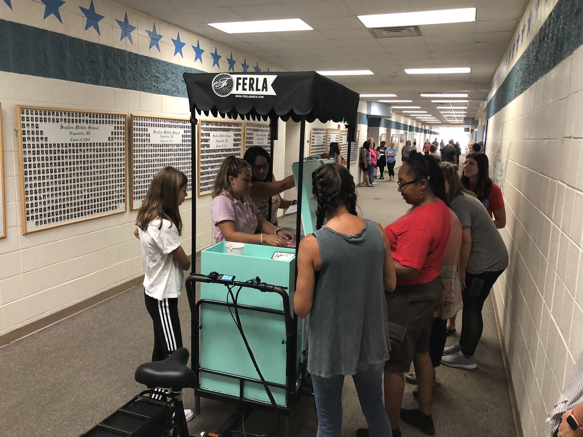 ScullenSharks's tweet photo. Thank you to sweet Mary’s ice cream and the @PtsaScullen for providing a sweet treat to the Shark staff on their teacher work day https://t.co/NfbSdPWmL8