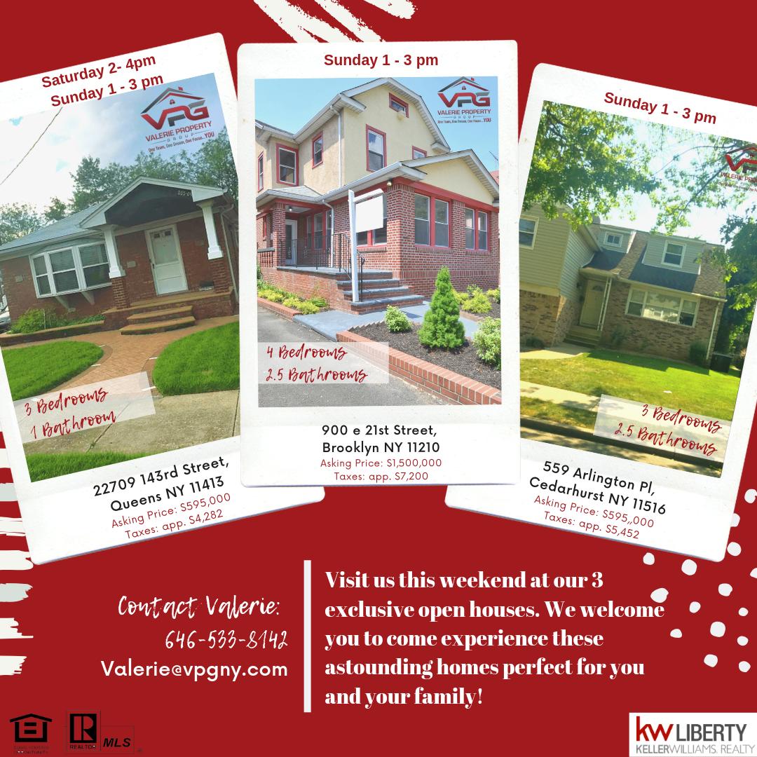ValerieProperty's tweet photo. Check it out! We're having open houses this weekend! You and your family are invited! Come find your dream home this Saturday and or Sunday! https://t.co/Ak5uslqYYf