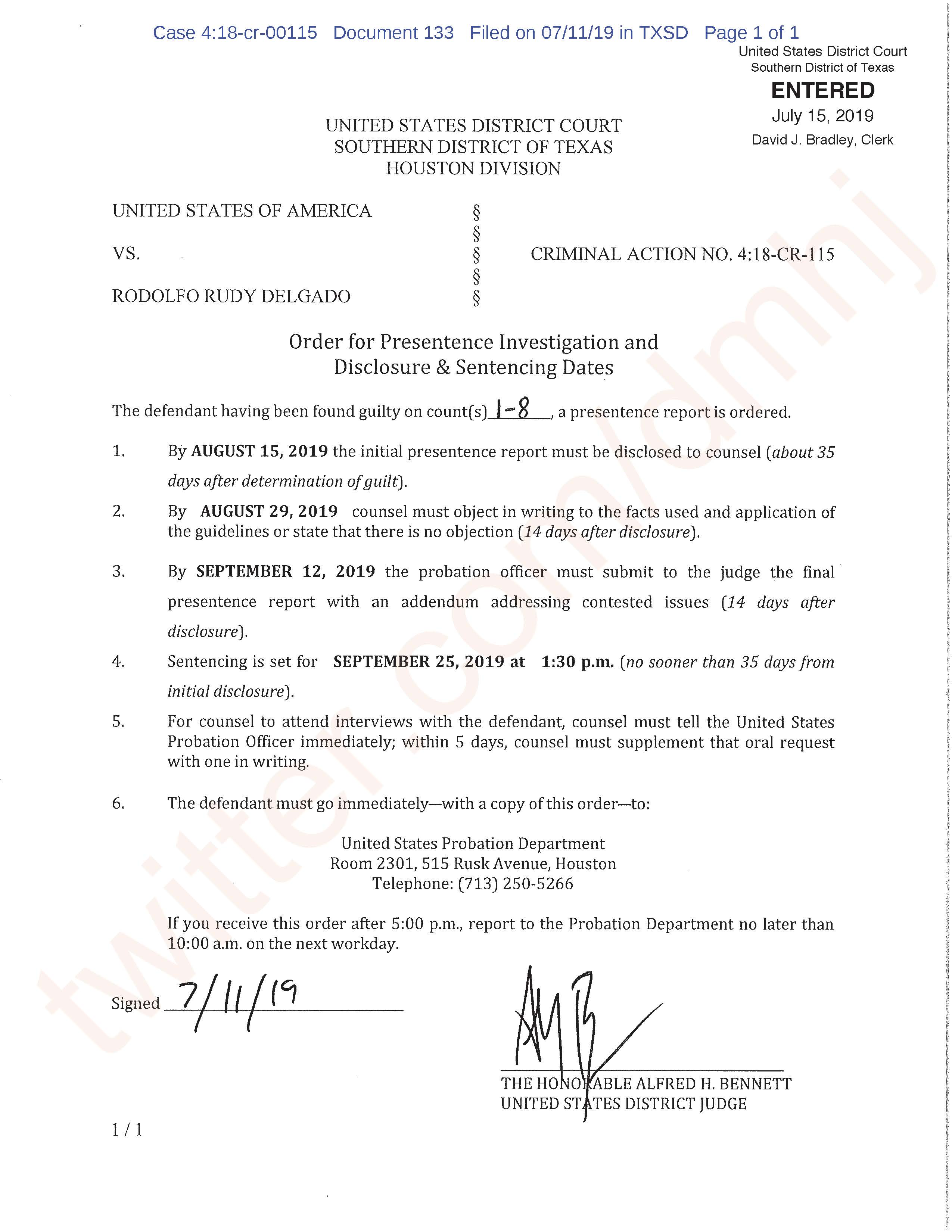 Dave Hendricks auf Twitter: "Looks like former state District Throughout Presentence Investigation Report Template