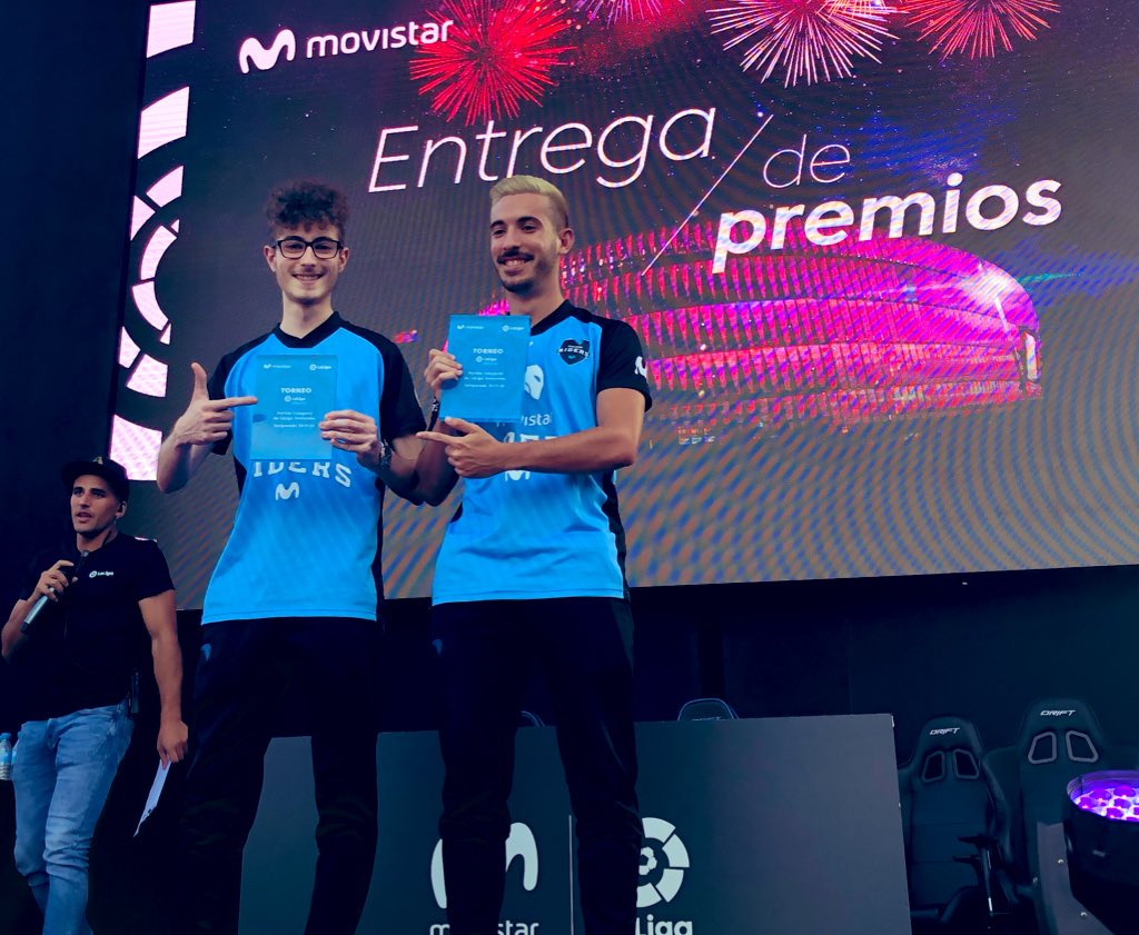 And the winner is... ¡<a href="/Movistar_Riders/">Síguenos en @MovistarKOI</a>! 💙

GG <a href="/AndoniiPM/">Andoni</a> y <a href="/I5IZidane10/">Zidane 10</a>. 👏🏻

#UnPaísDeExpertos