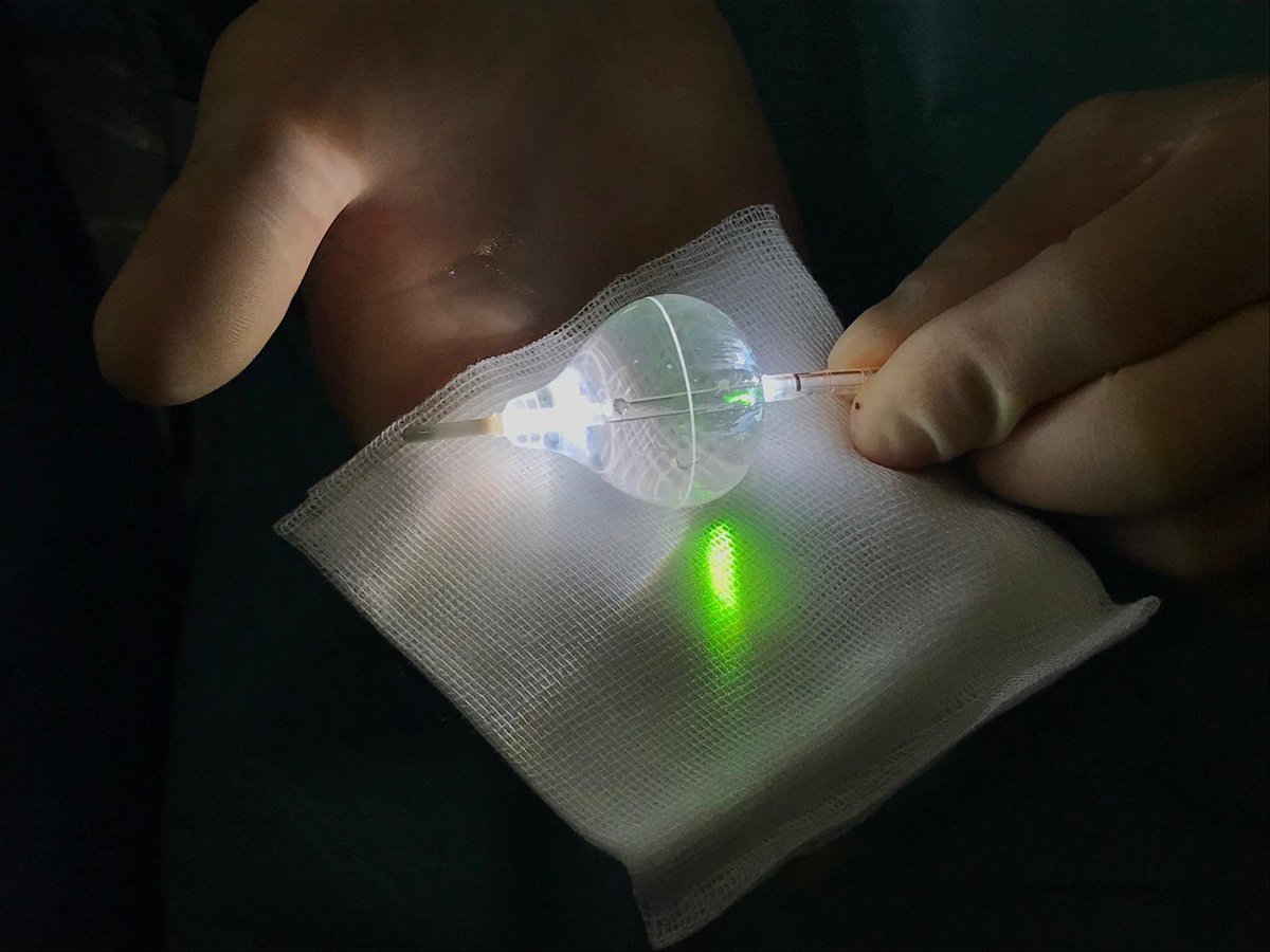 Congratulations to Dr. <a href="/ChristianHeeger/">Christian-H. Heeger</a> and Dr. Charlotte Eitel for their first enrollment in the CF2 trial comparing the long term safety and efficacy of HeartLight vs contact force sensing RF ablation for PVI #AFib #EPeeps