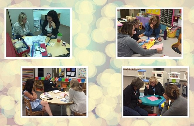 SSTRegion4's tweet photo. Willoughby/Eastlake preschool staff getting ready to start the year using evidence-based strategies as they begin building a strong and solid reading foundation. #SST4Literacy #SST4conceptsofprint #evidencebasedstrategies @WESchools https://t.co/3uiQVjHwLZ