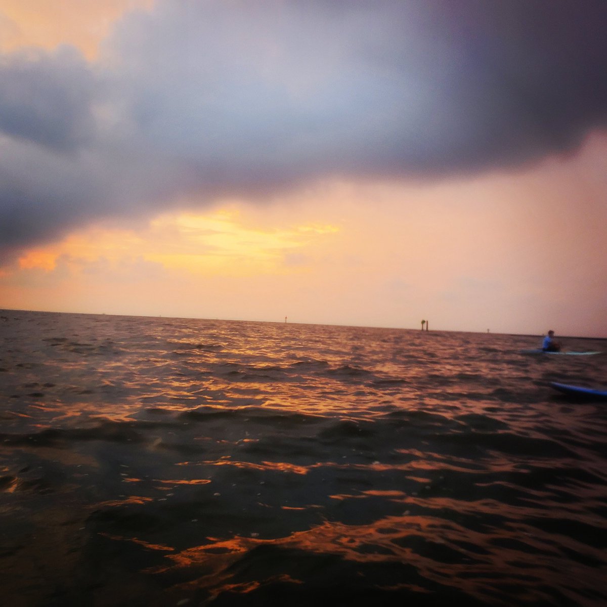 Enjoyed paddling at sunrise.