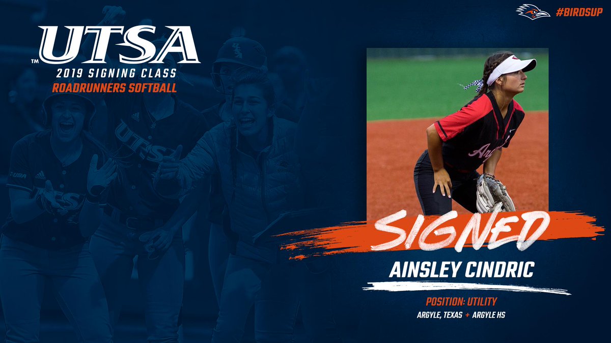 Please help us welcome Ainsley Cindric to The Alamo City.

#BirdsUp 
goutsa.com/news/2019/8/16…
