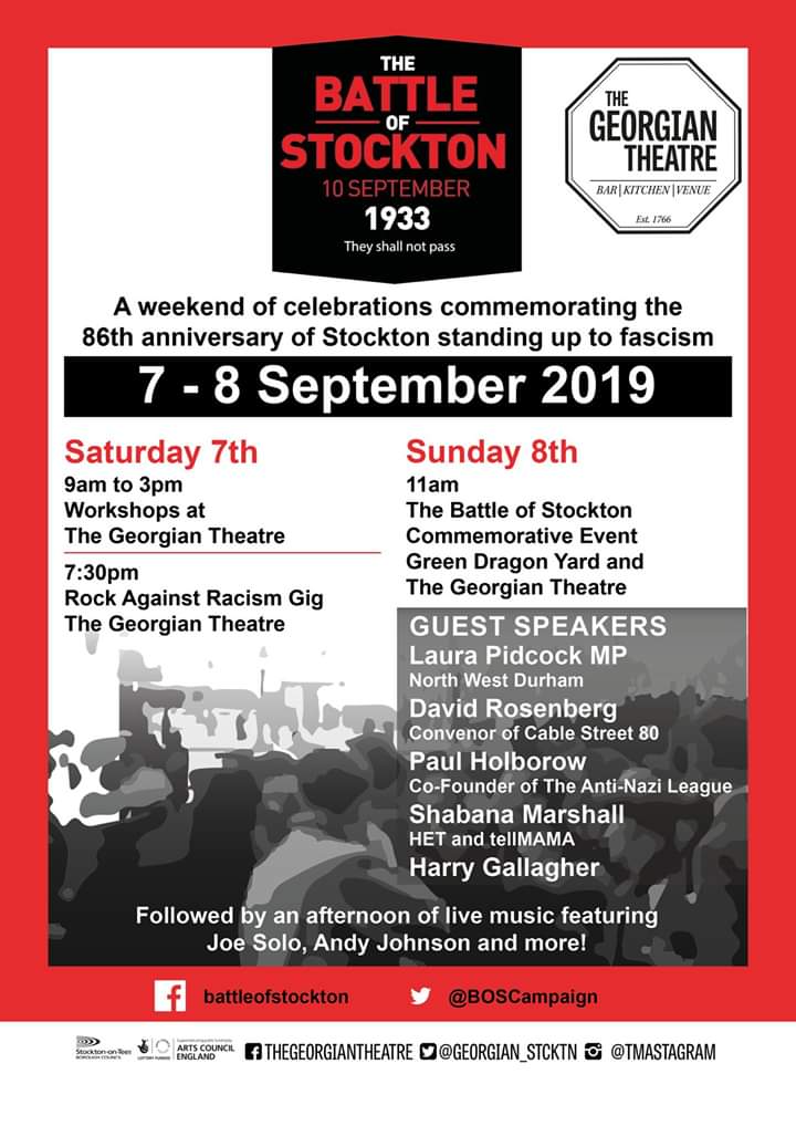 BOScampaign's tweet image. Come join us to commemorate the 86th anniversary of the Battle of Stockton on the 7th and 8th September