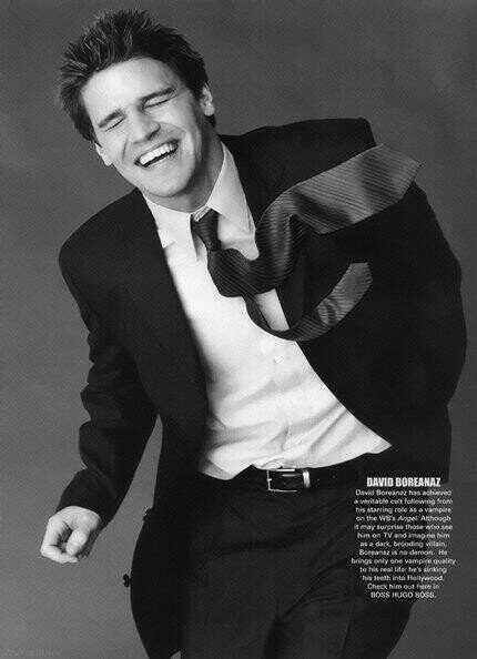 ♥ #FBF |  <a href="/david_boreanaz/">Adele</a> | #Angel #HugoBoss