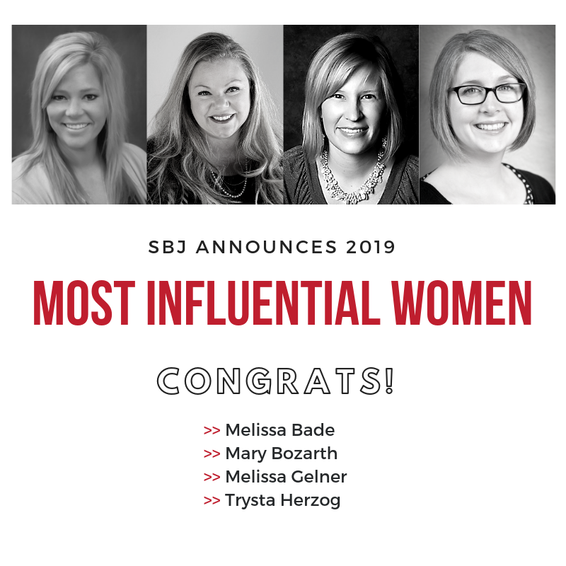 JLSGF's tweet photo. Join us in congratulating #JLSGF members Melissa Bade, Mary Bozarth, Melissa Gelner and Trysta Herzog for their inclusion in SBJ's Most Influential Women of 2019 class! Way to go ladies!! #ladieswholead
https://t.co/ah3M46CpQ6 https://t.co/9suLMhrYvK