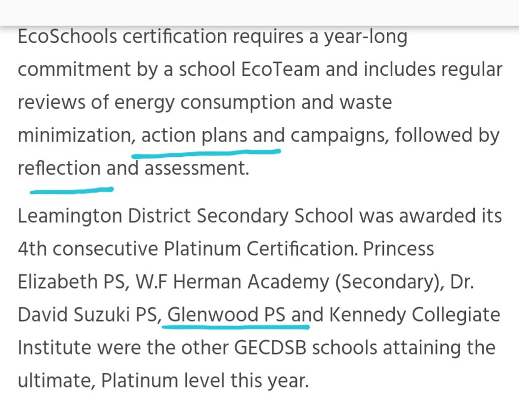 Melissa Tarte (@mrstartesclass2) on Twitter photo <a href="/EcoGlenwood/">Glenwood EcoSchools</a> announced in June that we received PLATINUM certification! Thanks to the efforts from everyone <a href="/GlenwoodGriffin/">Glenwood Griffins</a> including sts, staff & parents. As this article states in the GECDSB news, we are continually reflecting on action plans! Stay tuned for new initiatives! <a href="/EcoGlenwood/">Glenwood EcoSchools</a> announced in June that we received PLATINUM certification! Thanks to the efforts from everyone <a href="/GlenwoodGriffin/">Glenwood Griffins</a> including sts, staff & parents. As this article states in the GECDSB news, we are continually reflecting on action plans! Stay tuned for new initiatives!