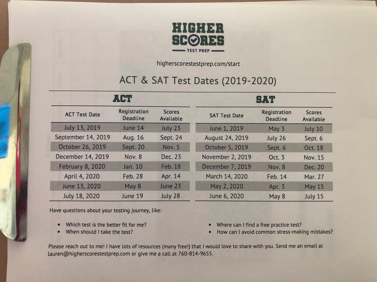hcaneswirl's tweet photo. Planning on taking the SAT or ACT this year? Check with the athletic department to see which dates might have conflicts. #PriorPlanning https://t.co/3NZ4VI0Qc5