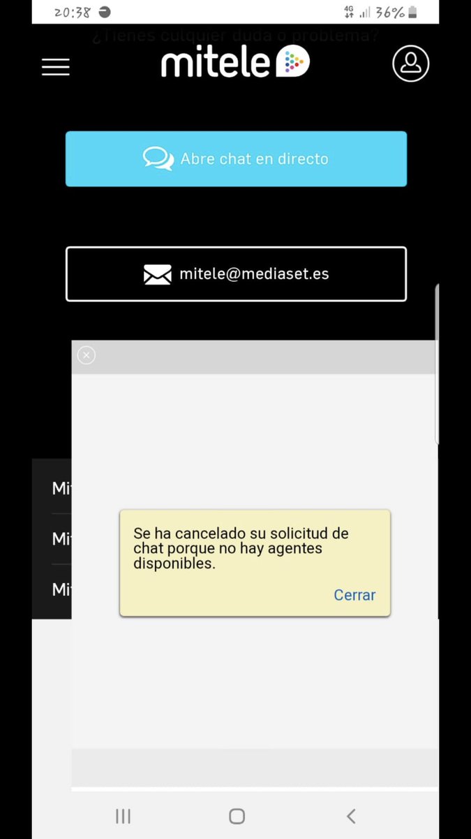 MissAtleti's tweet photo. De vergüenza el servicio de @miteleplus 
Primer día y ya con problemas ya que no se puede ver en la tele en HD.
Y encima no puedes hablar con nadie... https://t.co/Vt3QeLGTq8
