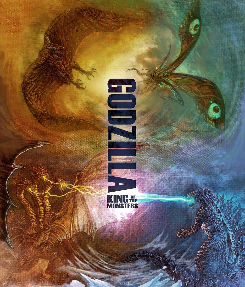 The trailer and marketing for king of the monsters seem to feature heavily rodan, ghidorah, and mothra, but there are some sequences that seem to show other unnamed monsters from the deep. Godzilla King Of The Monsters Bilder : Godzilla King Of The Monsters On Twitter Fanartfriday Artwork By Joshua Ballze