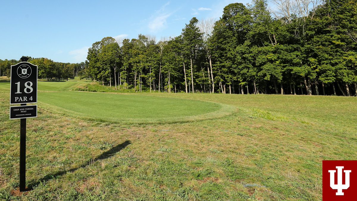 IUHoosiers's tweet photo. The Pfau Championship Golf Course will officially open in the spring of 2020.

⛳️ 18-hole course
⛳️ Par-71 design
⛳️ 147 bunkers https://t.co/6PudEWT5r4