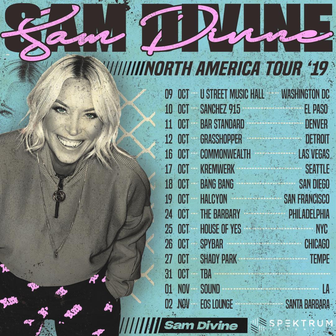 BarStandard's tweet image. Don’t miss house queen #SamDivine’s Denver debut Friday, October 11 at #BarStandard. 

Tickets ⇢ bit.ly/SamDivineBarSt… 🔊🎶 #SamDivine