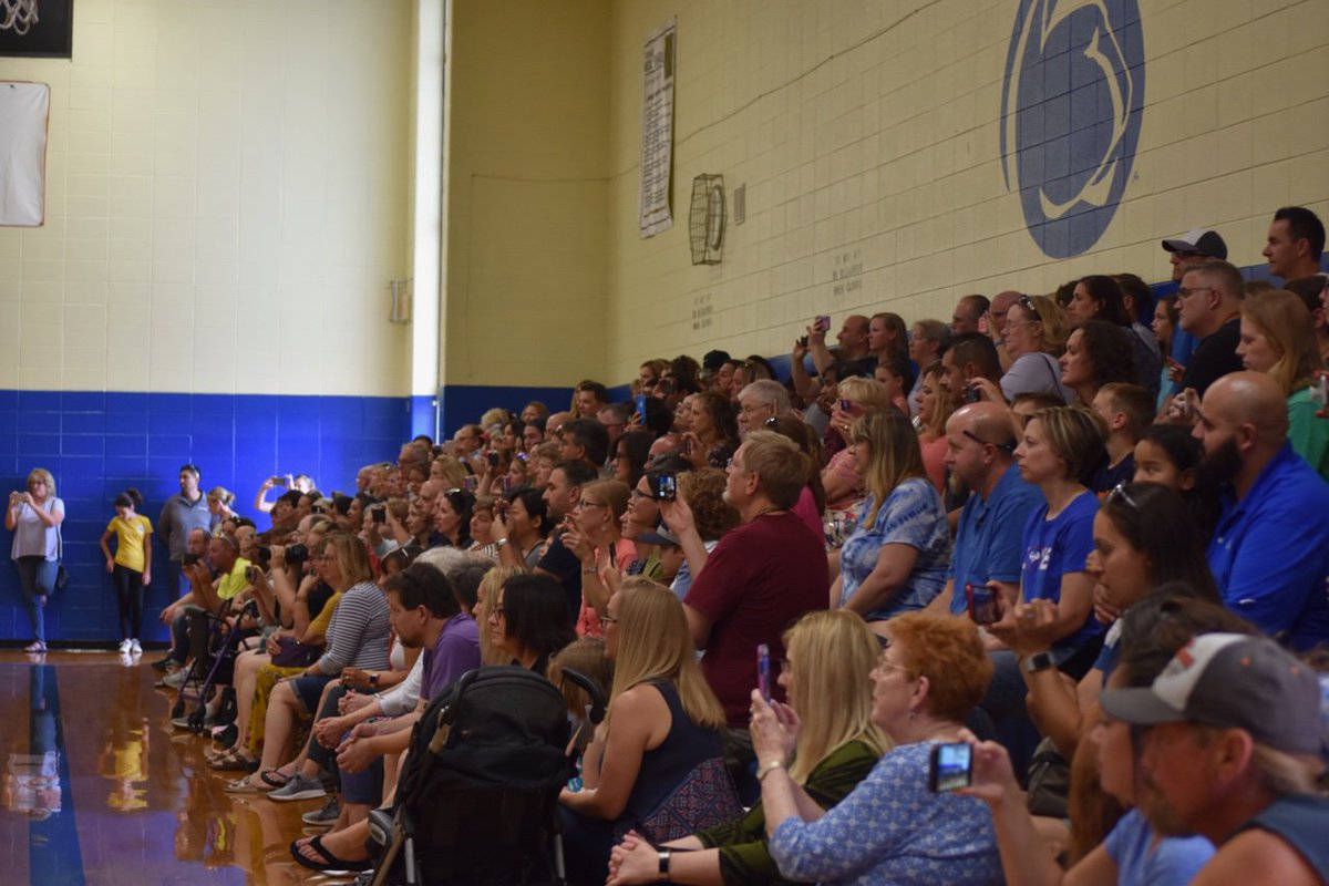 CCSD46's tweet photo. GMS students capped off a week of summer band with a concert/luncheon for parents & family. Touted as the "shortest concert GMS will ever have"; the band played three selections with an additional percussion feature piece. https://t.co/MdGZJWiJSg
#OneD46 #GMS50th https://t.co/3swY7uw7OE