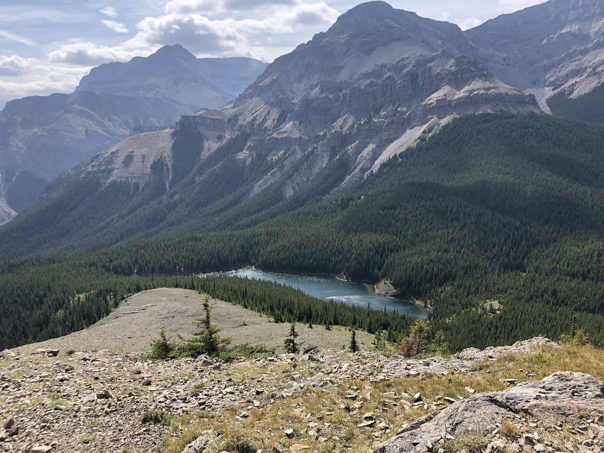 Enjoying one last hike as summer comes to a close. Time to gear up for the 2019-2020 school year :) #allstones #abrahamlake