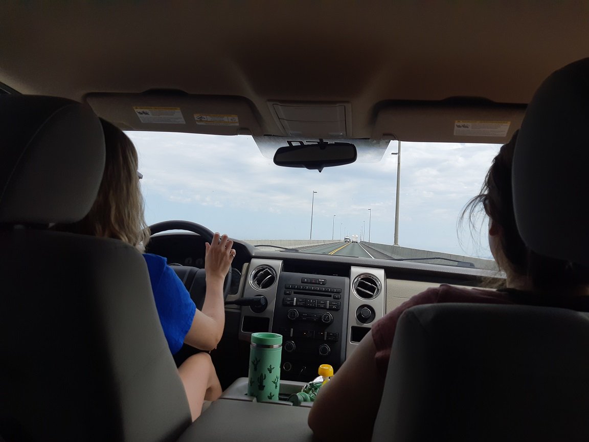 thislabmayfly's tweet photo. This past week @EmHasMayflyCAD, @MayflyShauna, &amp; @BriannaLevenst1 hit the road to PEI to check out potential sites for an upcoming project &amp; sent photos us for #FieldworkFridays -- including a snapshot of a quick &amp; VERY necessary stop for @COWSICECREAM! 🐄🍦 #SciTwitter #Biology https://t.co/MWiJPrvEqm