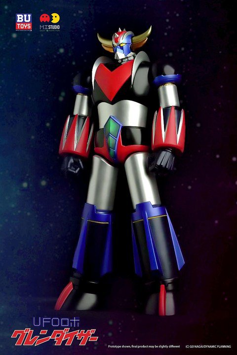 hobbylink's tweet photo. #M3Studio brings us a huge vinyl figure from #UFORoboGrendizer of the main act itself, #Grendizer! Boasting an extremely tall stature at approximately 60cm, the overwhelming size and detail of it will make your jaw drop. Order now!
https://t.co/fVJaXIBn9Q https://t.co/imqvFaKV7d