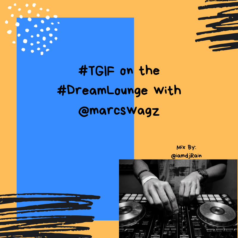 marcswagz's tweet photo. We go hard all the way till midnight with the best music on the #TGIF edition of the #DreamLounge with @marcswagz &amp; the incredible @IamdjRain T U N E IN @dream925fm 🚀🚀 https://t.co/jWWnn4MEtb