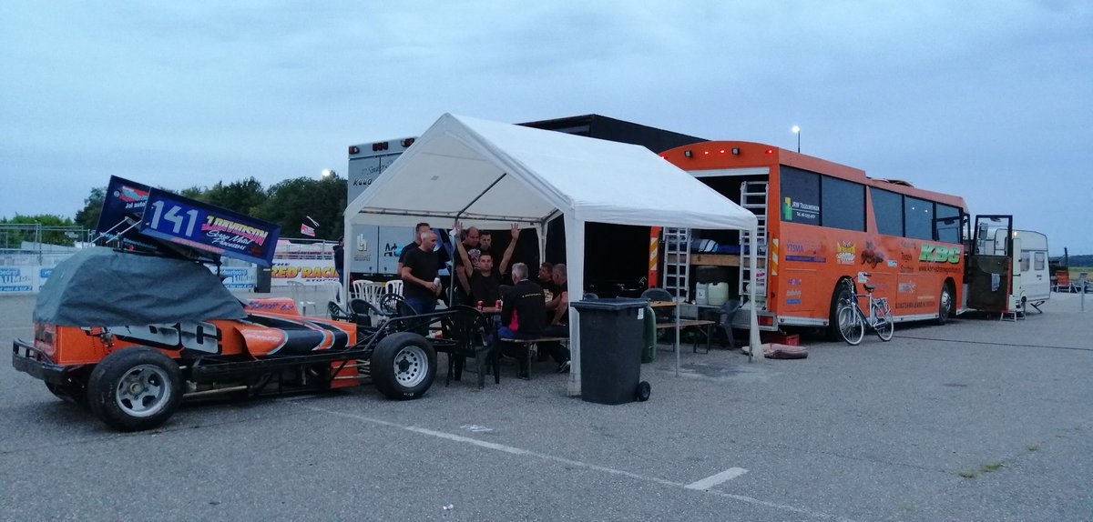 Ready for World cup Venray 🏁 Shale becomes a Tarmac stockcar 🤩