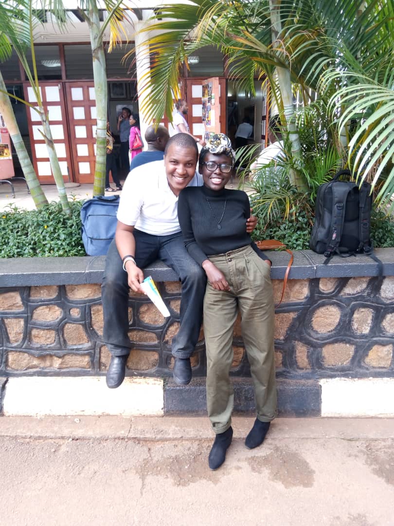 CynthiaKinyera's tweet photo. Just plain ol' good times at the #Writivism festival. 
Ran into my poet friends from the @LanternMeet. 
#poets #writingcommunity #goodtimes https://t.co/ZoVxb3LMXv