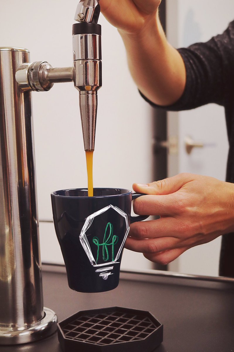 FortibusCHS's tweet image. Powering thru the last leg of our Friday with our on tap cold brew #doesitgetanybetter #coldbrewcrew Happy Friday!!  Fortibus.com