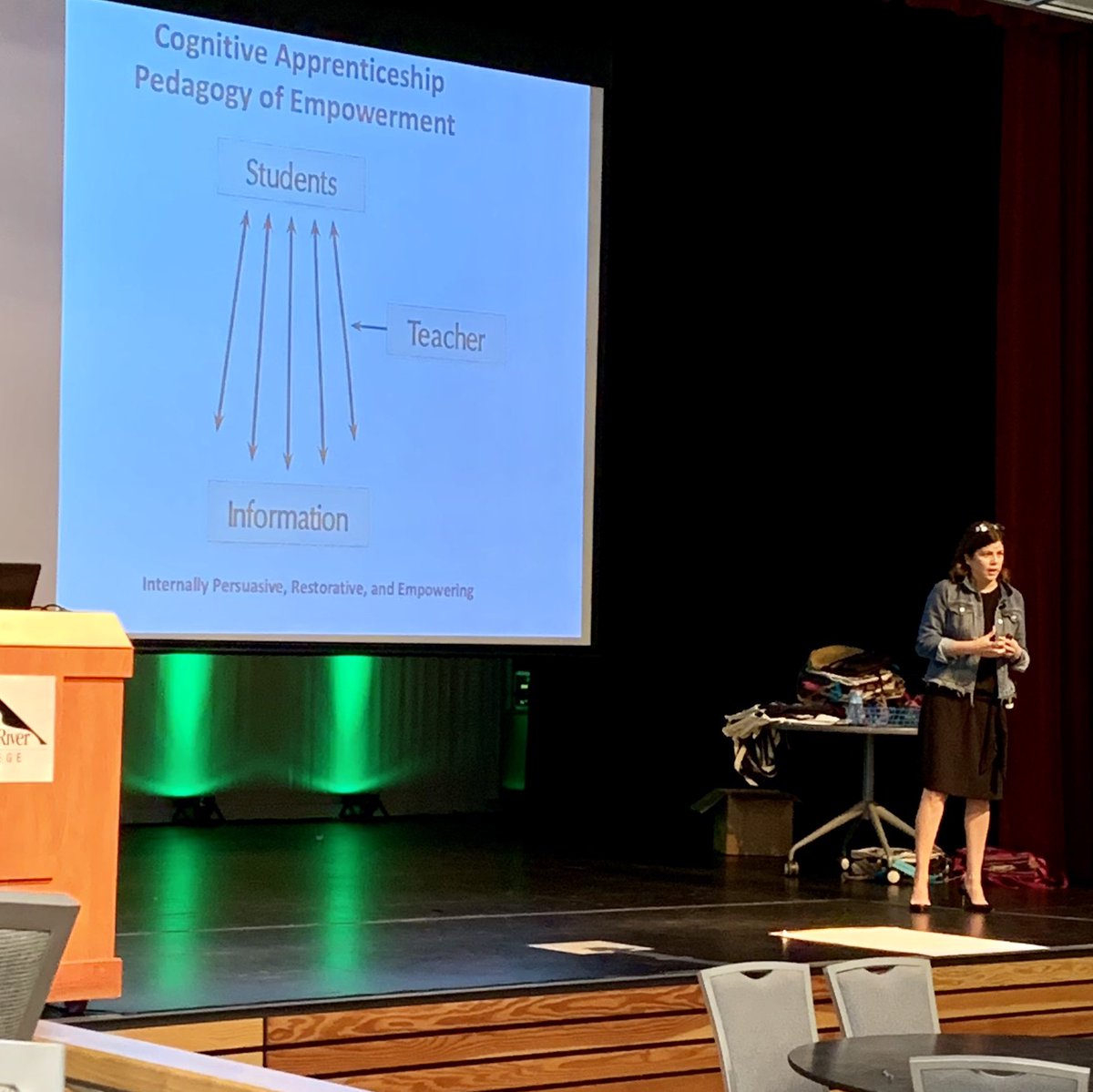 KSDTeachLearn's tweet photo. What is the one thing you can start doing this year to support ALL students? Do this ➡️ “Let it go. Let it go. Don’t teach from the front anymore.” @ameliadgvl #KSDTALK2019 #equity #KSDequity #eachandevery #inclusion #BackToSchool2019 https://t.co/92crw24cOn