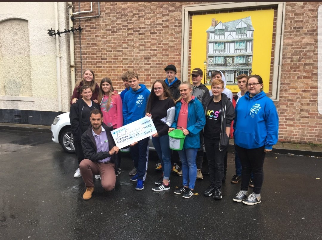 cherokeeang3l's tweet photo. I would like to thank everyone who have been with me thoughout my whole @NCS experience I wish I could replay these 4 weeks over again. I would really recommend @NCS to anyone. Also well done to my team who raised £345 for @elfcharity @NCSTrust @Exeter #NCS #NCSExeter https://t.co/1M0VfGZYal