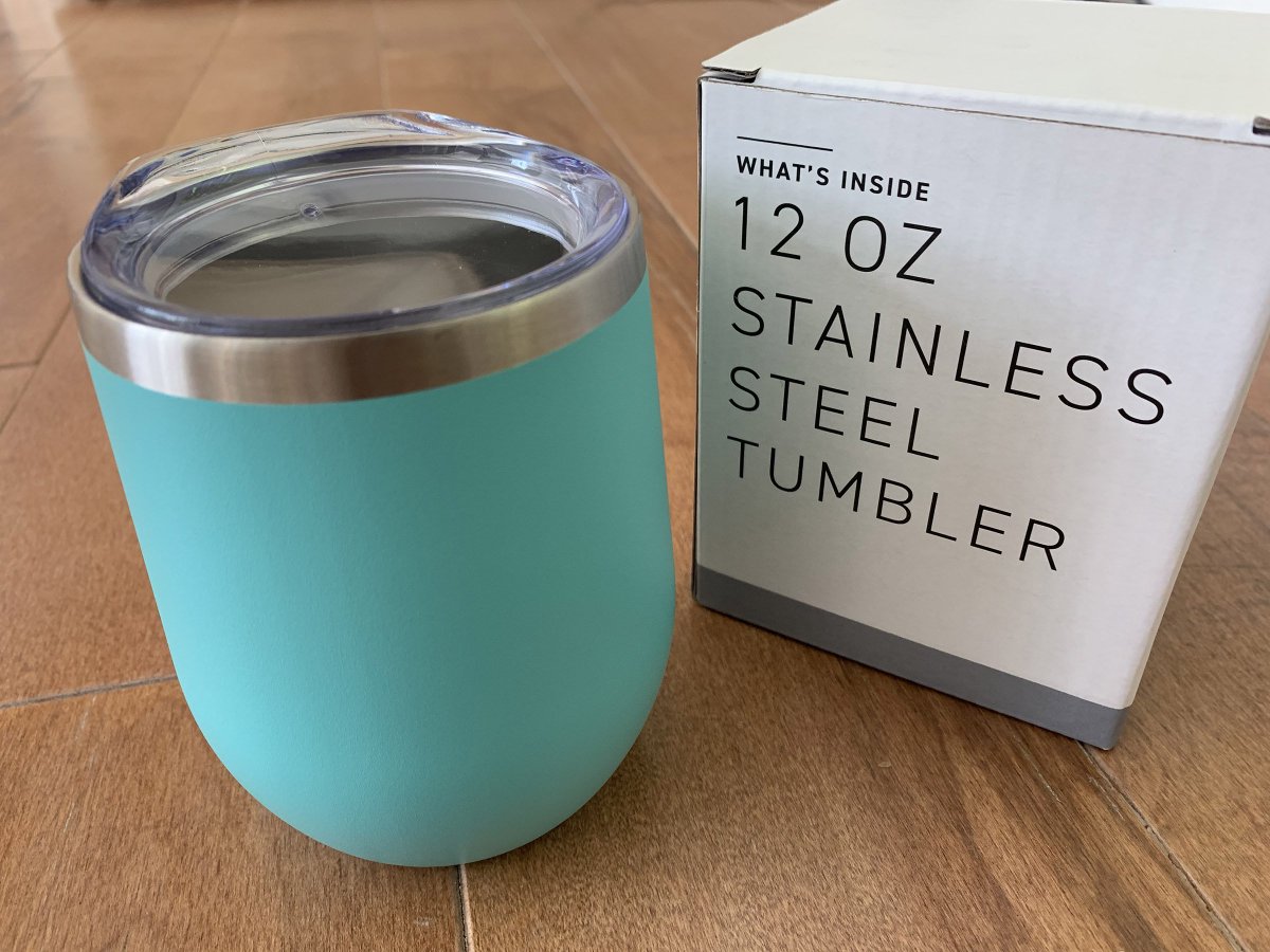 sandau_co's tweet photo. I'm going with this cool robin's egg powder coated tumbler. Doing some project work in the non-digital space for client. I'll take a few hundred of these to go. https://t.co/JqpvRbE44F