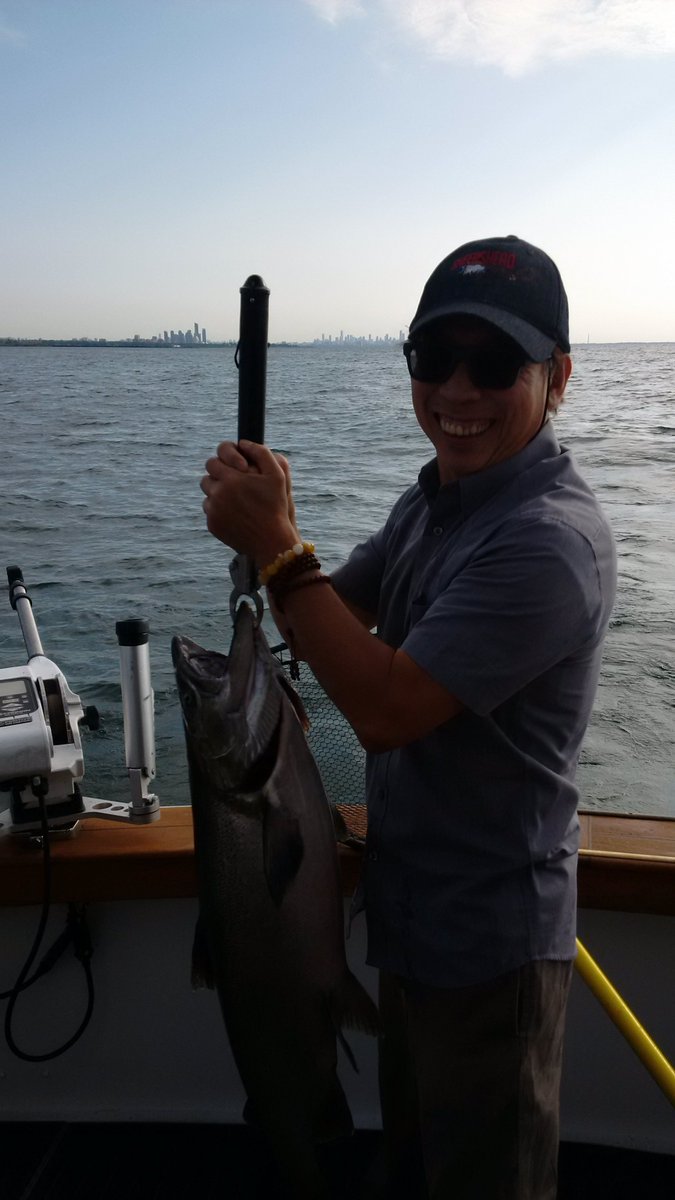 MeatCouncil's tweet photo. Great day at CMC's Annual Fishing Derby with some great catch #fishermanstories #22lbsforSofina #19lbsforCMC Way to go Dominic - thanks for representing us on the water https://t.co/mqHvt0FEN6