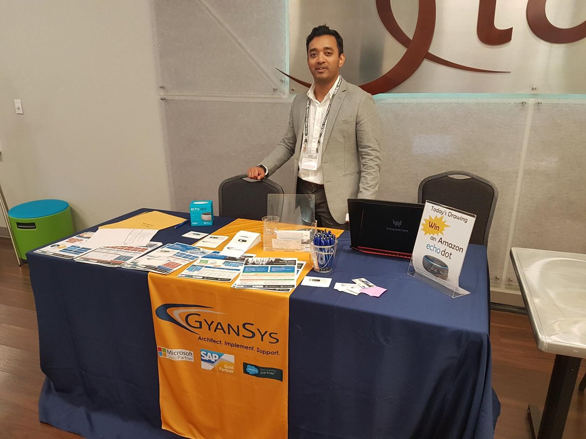 Asug_CTX's tweet photo. Huge #ThankYou to @GyanSys for being one of the sponsors who made the @ASUG365 Central Texas Chapter Summer Meeting possible.  Outstanding presentation on #SAC and implementation strategy! https://t.co/C9yLkRXRhm