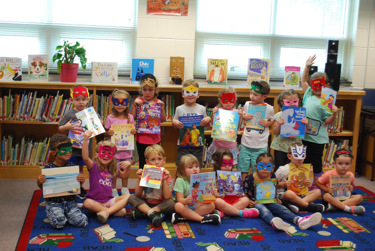 Our Pre-K and Kindergarten students will be coming home with new books thanks to a donation from the Cummins Leadership Foundation. We celebrated with a superhero themed party. Our Colts know reading gives us super powers! Our Colts were thrilled with the books! #FCPSVA
