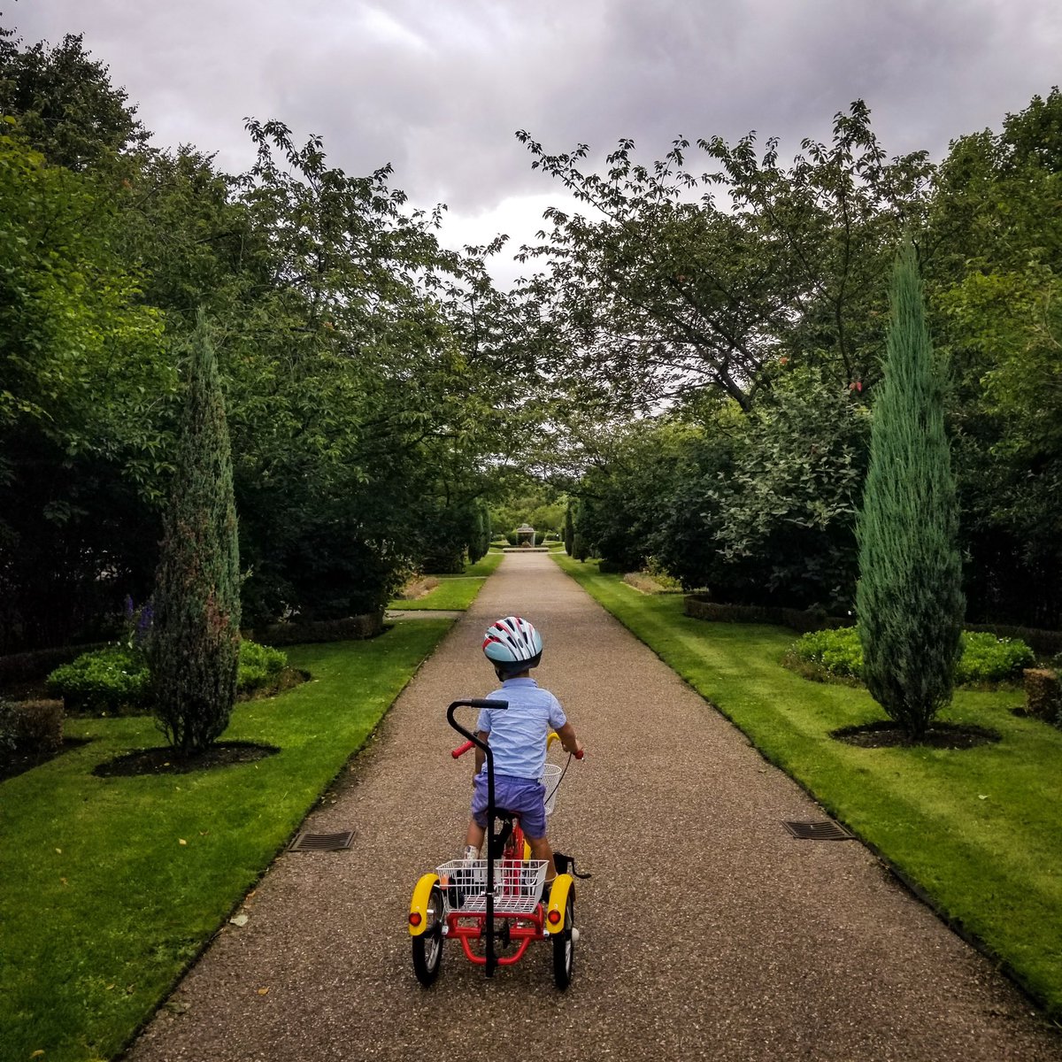 Today we braved London’s park with our #accessible #trike. Getting this piece of accessible equipment for our #cerebral palsy warrior has been completely life changing as we have been negotiating London, a completely #inaccessible city!
