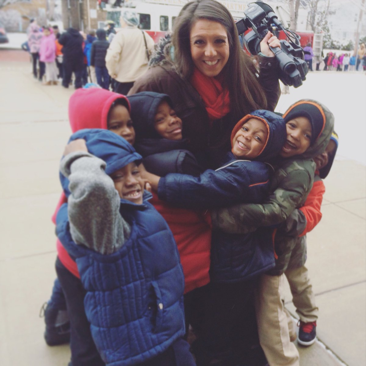 ShannonKantner's tweet photo. Happy first week of school, CMSD! It’s hard to believe I’m not out capturing the smiles, high fives &amp; hugs, but my heart is so full soaking up every moment with our beautiful daughter. It’s tough to put into words what my @CLEMetroSchools job meant to me, but I did my best❤️🎓... https://t.co/81YlZUETMc