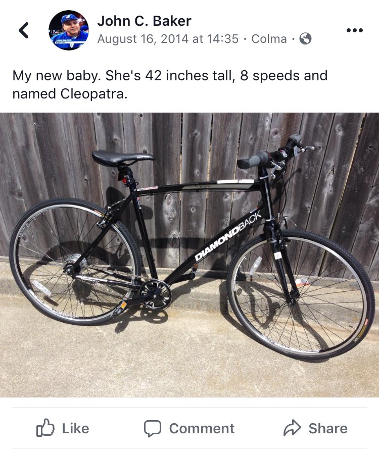 jcb10's tweet image. Per Facebook, it’s my bike’s fifth birthday. Can’t believe she’ll soon be starting kindergarten. #TheyGrowSoFast