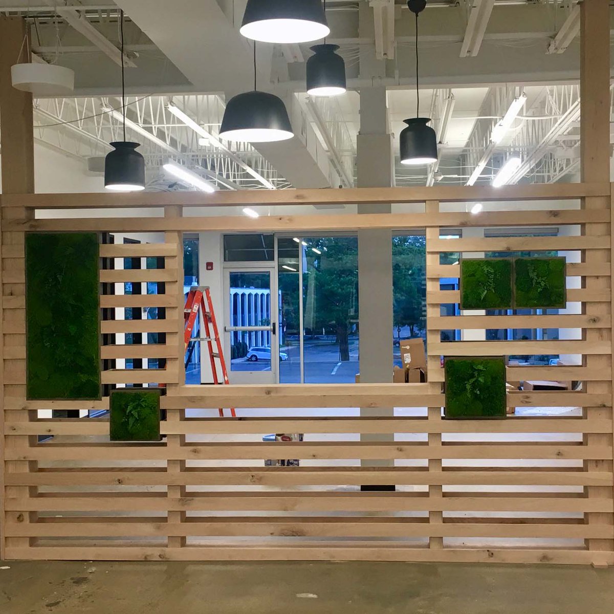 Catch a sneak peek of a soon-to-be-completed office renovation located in Richmond, VA. Our Virginia office is transforming the space into a fresh and modern collaborative workplace with touches of industrial finishes and mid-century furniture. Stay tuned for more!