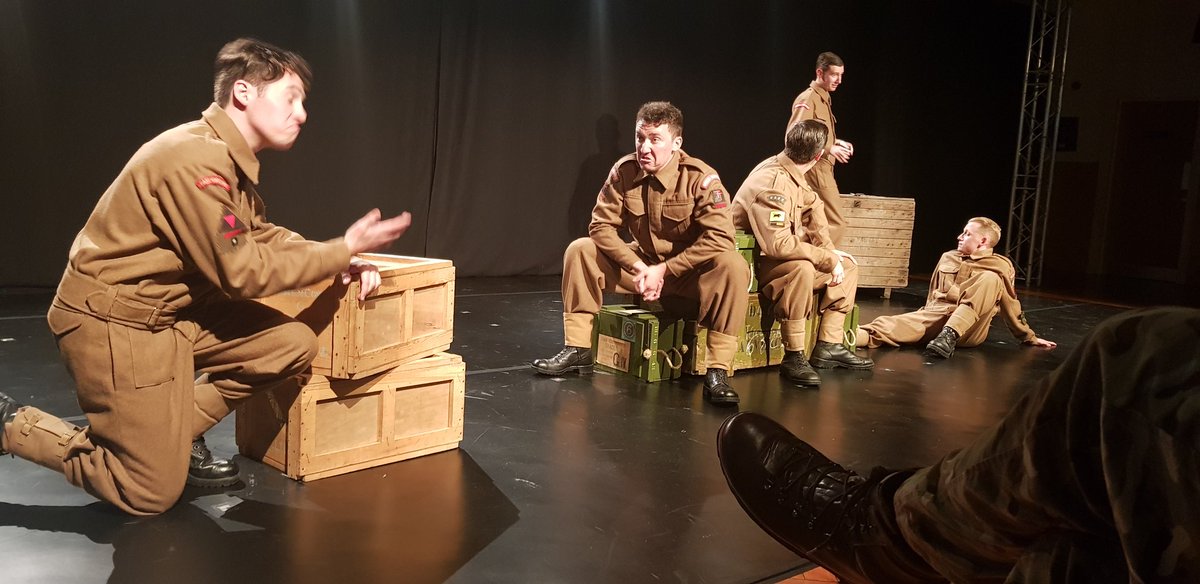 ASengaged's tweet image. A true honour to have the Normandy Veterans Ken &amp;amp; Ken at Army@TheFringe this weekend.  Come down and take the opportunity it see Bomb Happy and met these 2 truly inspiring gentlemen. @fitzy980 @armyengagement #bombhappy #veterans #edfringe #army@thefringe