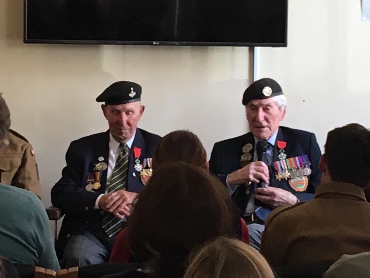 ASengaged's tweet image. A true honour to have the Normandy Veterans Ken &amp;amp; Ken at Army@TheFringe this weekend.  Come down and take the opportunity it see Bomb Happy and met these 2 truly inspiring gentlemen. @fitzy980 @armyengagement #bombhappy #veterans #edfringe #army@thefringe