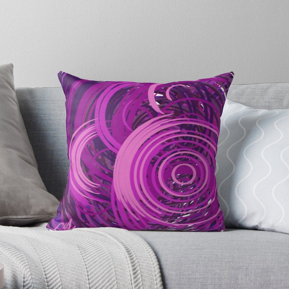 CSteenArt's tweet image. Purple Circles Throw Pillow by CSteenArt: buff.ly/2Mlovs2 #purplecircles #geometricabstract #purpleabstract #csteenart  #throwpillow