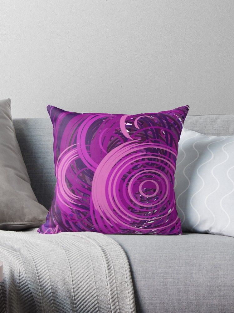 CSteenArt's tweet image. Purple Circles Throw Pillow by CSteenArt: buff.ly/2Mlovs2 #purplecircles #geometricabstract #purpleabstract #csteenart  #throwpillow