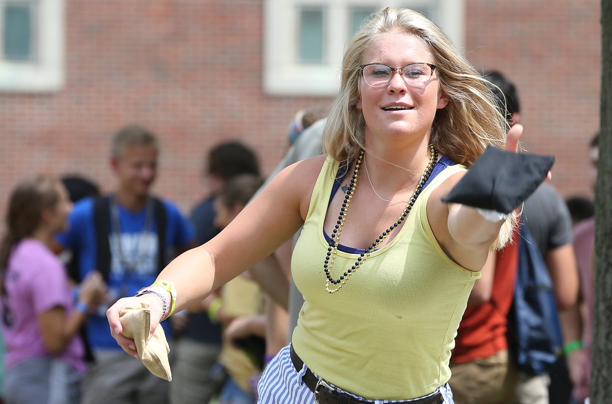 PurdueAg's tweet photo. We had a great time meeting all of our new students at the Boiler Gold Rush Carnival. It's a fun way to connect with classmates and professors in your major - and to get some #PurdueAg swag!

Stay tuned for our "Back to School" photo gallery on Monday. 📸 https://t.co/yNR25iWyHx