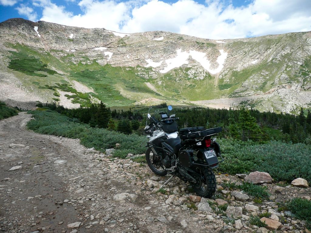 #MotoRichmondSummerAdventure Bob has been on a trip of a lifetime taking his Triumph Tiger 800 XCA on this wild rock infested trail which used to be the Denver, Northwestern &amp; Pacific rail bed.  We want to get you set up for your next adventure! Who’s ready?!